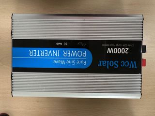 Inversor 2000W 12V Onda Pura 4000W Pico