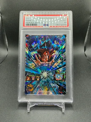 PSA 10 GOGETA : GT BM10-SEC3 DRAGON BALL HEROES JP