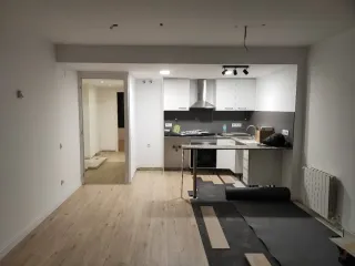 Suelo de parquet de madera