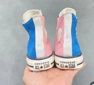 Converse All Star Chuck Taylor Azul y Rosa