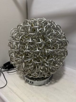 Lampada sfera metallo design moderno