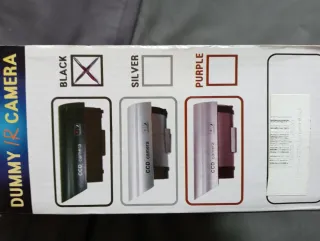 Cámara Falsa DUMMY IR con Luz Roja