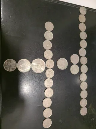 Lote de monedas de Peseta