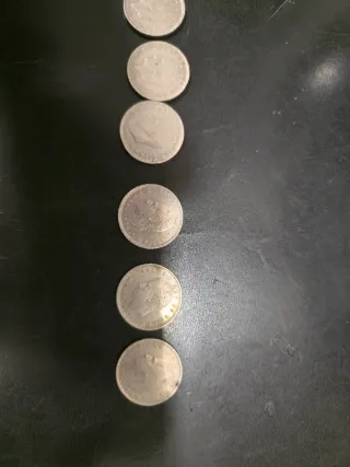 Lote de monedas de Peseta