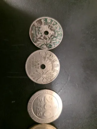 Lote de monedas de Peseta