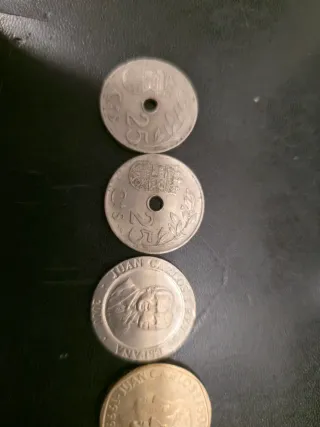 Lote de monedas de Peseta