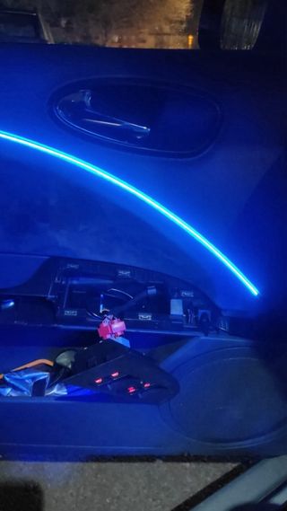 Lámpara de ambiente LED para coche