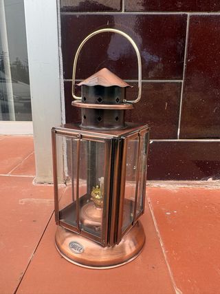 Candil antiguo de metal DIETZ