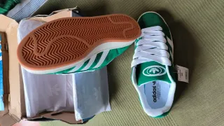 Adidas Campus Verdes y Blancas