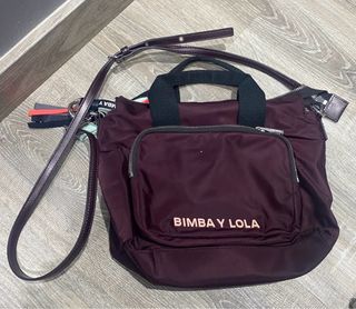 Bolso Bimba y Lola Morado y Negro