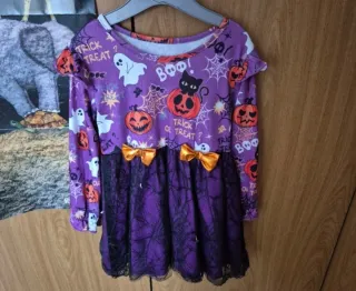 Disfraz Halloween Niña Calabaza. Talla 2-3 años