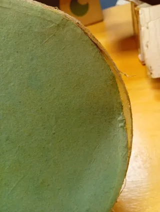 Chistera antigua negra