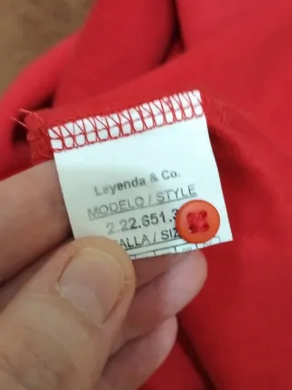 Camiseta manga corta Leyenda Talla M/L