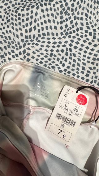 Mallas cortas gym tie-dye