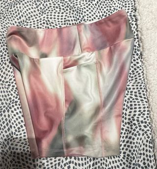 Mallas cortas gym tie-dye