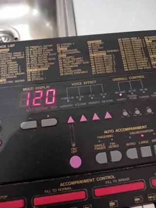 Teclado , piano, sintetizador, YAMAHA PSS-590