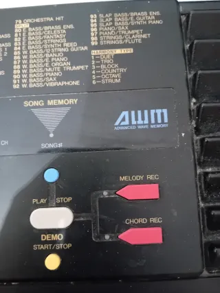 Teclado , piano, sintetizador, YAMAHA PSS-590