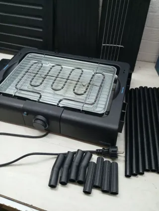Cecotec Barbacoa Eléctrica PerfectSteak 4250 Stand