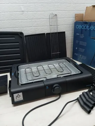 Cecotec Barbacoa Eléctrica PerfectSteak 4250 Stand