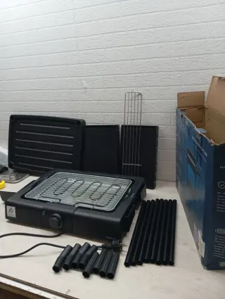 Cecotec Barbacoa Eléctrica PerfectSteak 4250 Stand