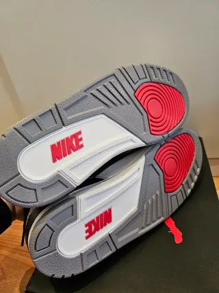 Nike Air Jordan 3 Retro Black Cement 44