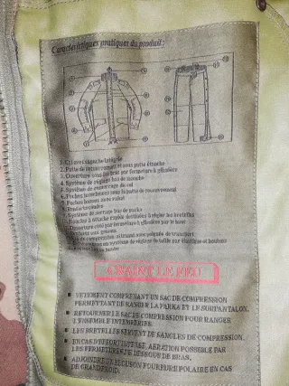 Chaqueta Ejercito Francés Camuflaje