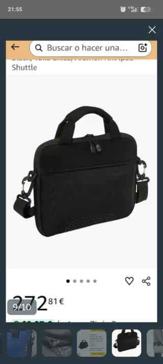 Bandolera Samsonite para iPad 10