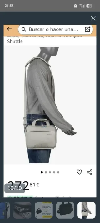 Bandolera Samsonite para iPad 10