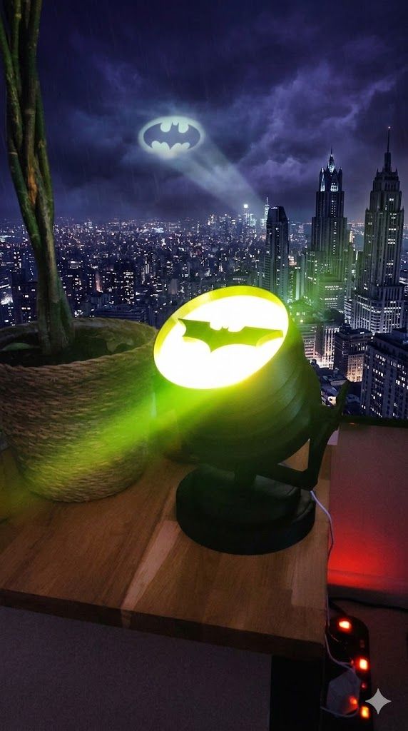 Señal Bat-Señal impresión 3D