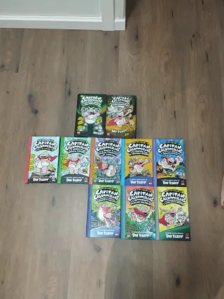 Libros el Capitán Calzoncillos a todo color