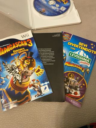Madagascar 3 Ricercati in Europa Wii