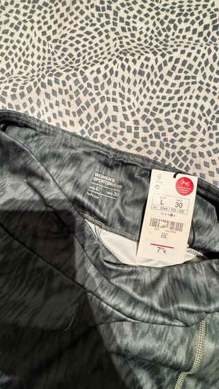 Mallas cortas gym estampado