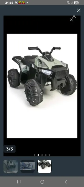 Moto infantil Feber 4x4