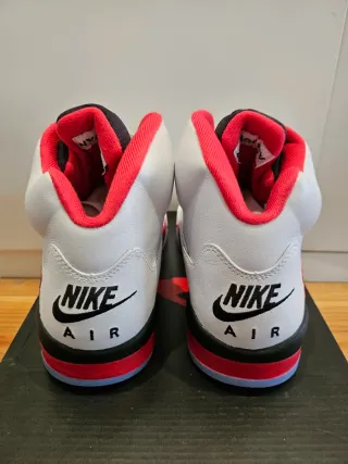 Nike Air Jordan 5 Retro Fire Red Talla 44