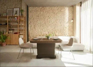 MESA ELEVABLE CENTRO/COMEDOR EXTENSIBLE ELEGANT.