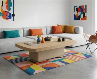 MESA ELEVABLE CENTRO/COMEDOR EXTENSIBLE ELEGANT.