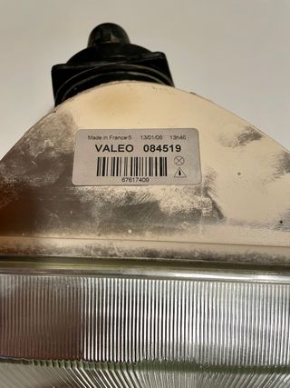 Faros Citroën ZX Valeo