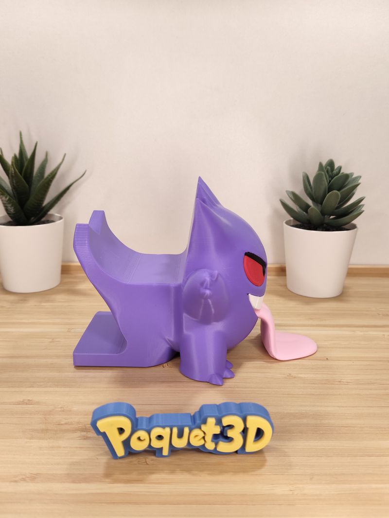 Soporte mando Gengar Pokémon impreso 3D decoración afbeelding 4