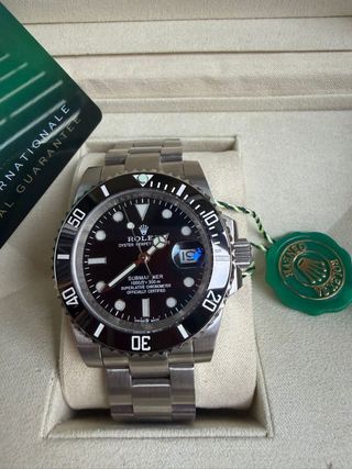 Reloj Rolex Submariner Negro Acero