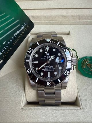 Reloj Rolex Submariner Negro Acero