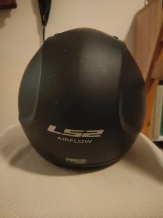 Casco Jet LS2 Talla XL Negro