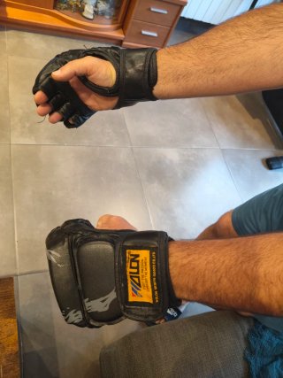 Guantes de boxeo ALON con diseño de garras