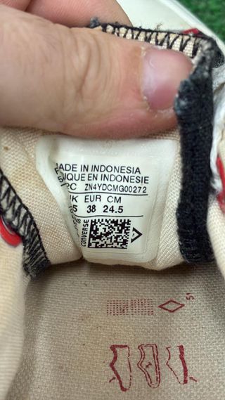 Converse donna taglia 38