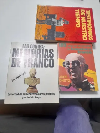LOTE LIBROS  DE  FRANCO