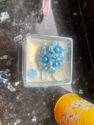 Cesta Flores Jabón Artesanal