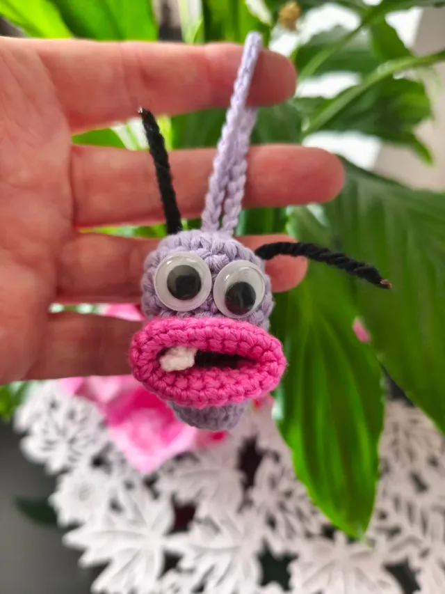 Plankton Crochet Hecho a Mano. Hormigas y más