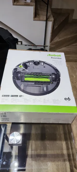 Robot Aspirador iRobot Roomba e6 a estrenar
