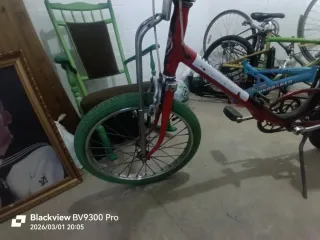 Bicicleta Motoreta 1 Roja