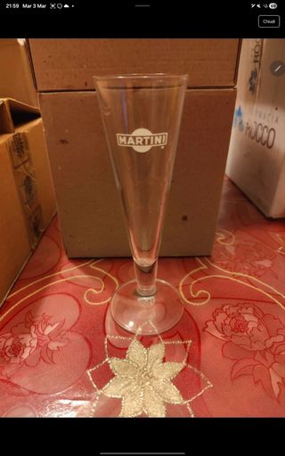 Set 6 Calici Bicchieri Martini