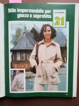 Cartamodello 21 Giacca e Soprabito